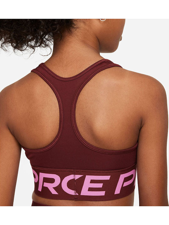 Nike Swoosh Παιδικό Μπουστάκι Dri-Fit Team Red
