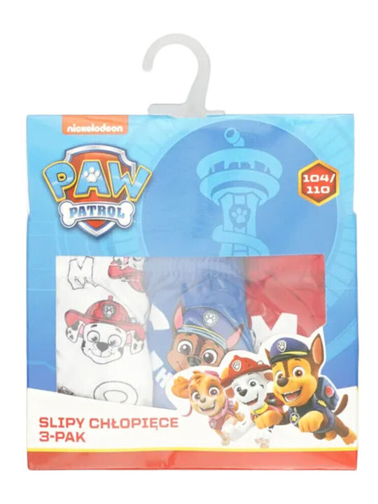 Paw Patrol Kids' Set with Briefs Multicolored 3pcs