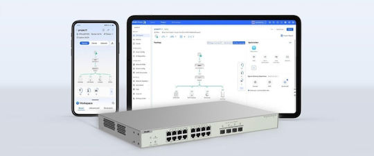 Ruijie Ruijie Unmanaged L2 Switch με 16 Θύρες Gigabit (1Gbps) Ethernet και 4 SFP Θύρες