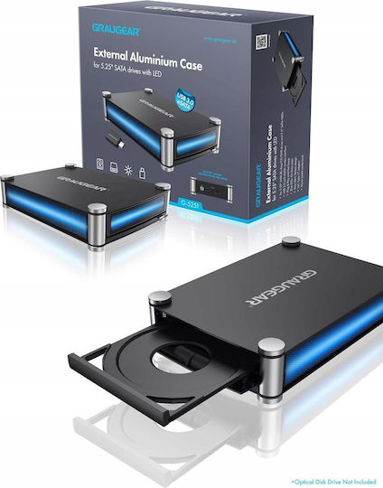 Graugear G-5251 Case for Hard Drive SATA III with Connection USB 3.0 / eSATA