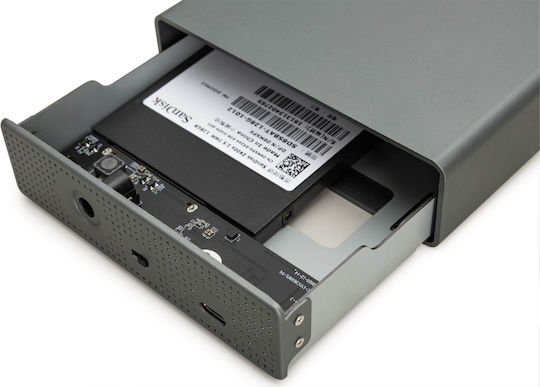 Digitus Θήκη για Σκληρό Δίσκο 3.5" SATA III με σύνδεση Serial / USB 3.0 σε Γκρι χρώμα