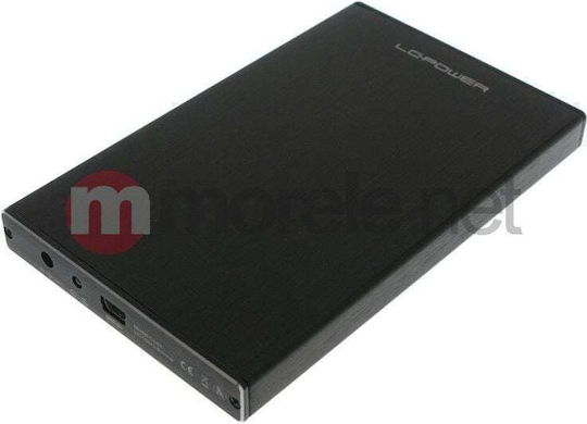 LC-Power Case for Hard Drive 2.5" SATA III with Connection USB 3.0