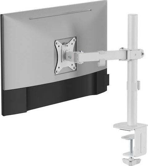 Equip Стойка Монитор до 32" с Рамо Бял (650166)