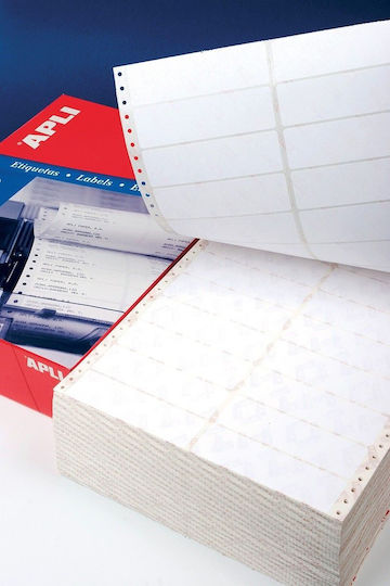 Apli Selbstklebende A4-Etiketten 88.9x36mm