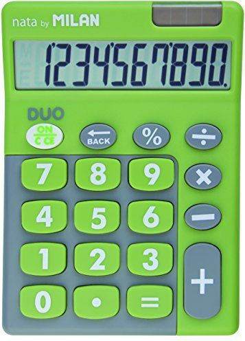 Milan Duo Calculator în Culoarea Verde 1buc