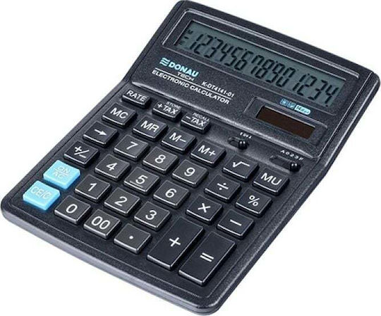 Donau Calculator în Culoarea Negru 1buc