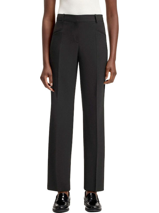 Tilda9 Women's Fabric Trousers Black
