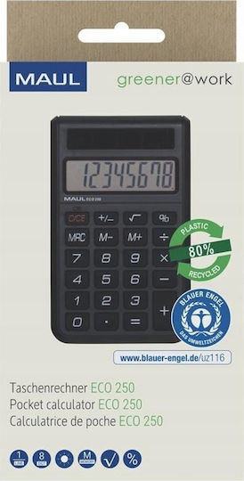 Maul Αριθμομηχανή σε Μαύρο Χρώμα
