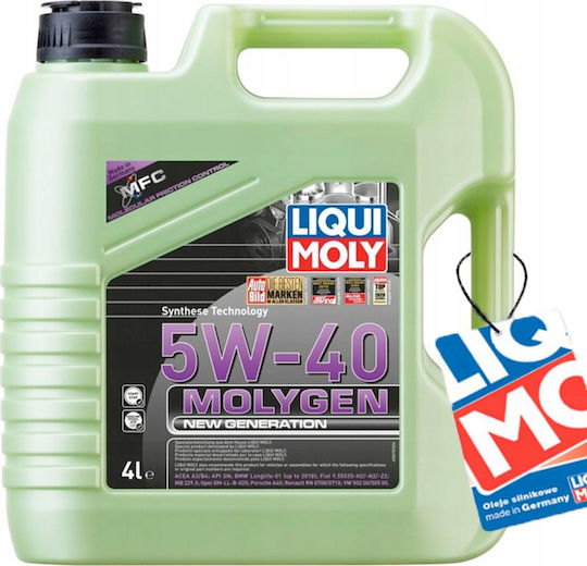 Liqui Moly Molygen New Generation Λάδι Αυτοκινήτου 5W-40 4lt