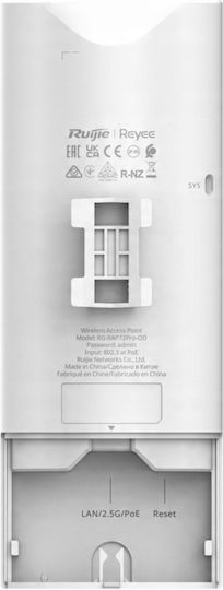 Ruijie RG-RAP72Pro-OD Access Point with Mesh Wi-Fi 7 Dual Band (2.4 & 5GHz) Single Kit