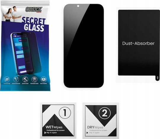GrizzGlass SecretGlass Tempered Glass (OnePlus Nord N100)