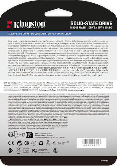 Kingston DC3000ME SSD 15.3TB τύπου 2.5'' με σύνδεση PCI Express 5.0 SEDC3000ME/15T3