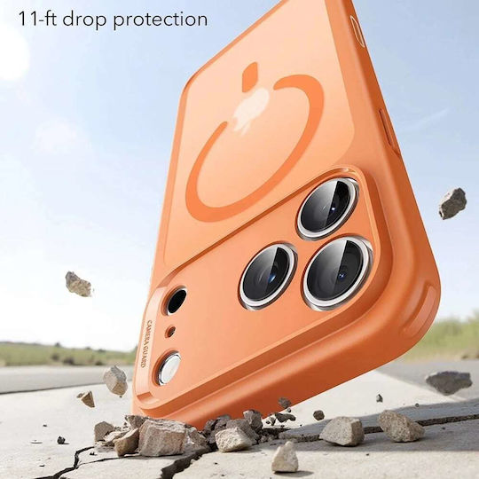 ESR Classic Hybrid Halolock Umschlag Rückseite Orange (iPhone 17 Pro Max)