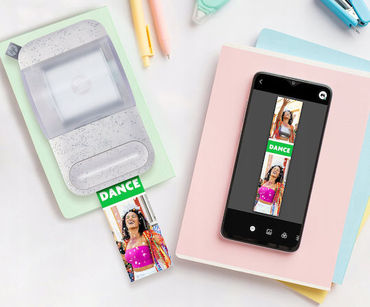HP Sprocket Panorama Instant Zink Εκτυπωτής για Φωτογραφίες με Bluetooth
