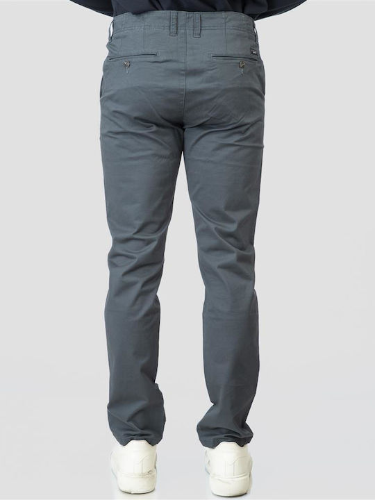 Ανδρικό Παντελόνι Chino Regular Fit Μπλε