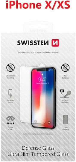 Swissten Tempered Glass Premium 9h Screen Protector Iphone X Xs