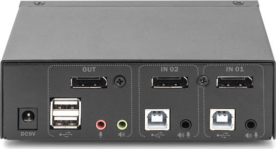 Digitus KVM & Data Switch DS-12851