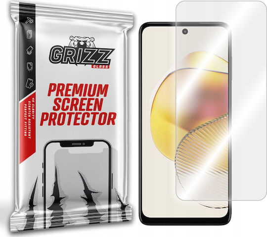 GrizzGlass Hybridglass Tempered Glass (Motorola Moto G73)