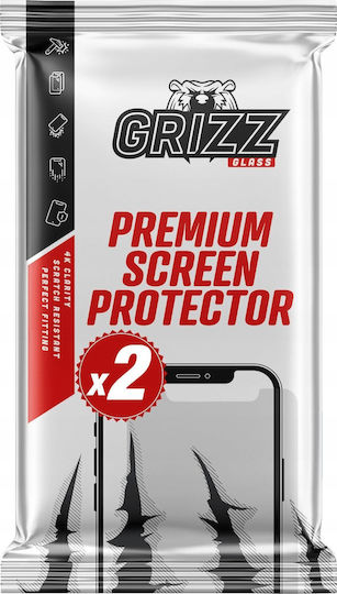 GrizzGlass Hybridglass Camera Protection Membrane Transparent for the Samsung Galaxy A55