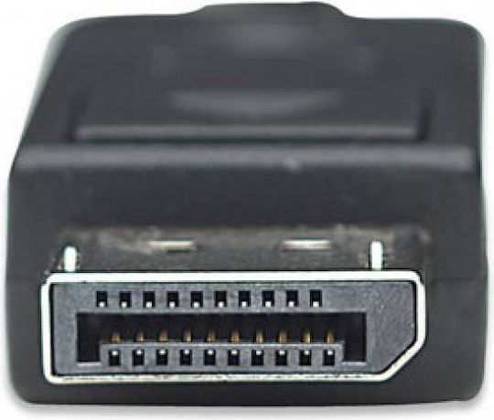 Techly Kabel DisplayPort-Stecker - HDMI-Stecker 1.8m Schwarz (304321)