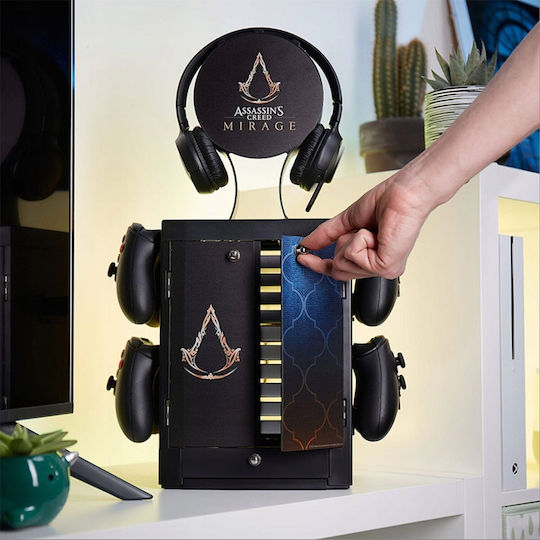 Numskull Gaming Locker Charging Station for 4 controllers XBOX One / Switch / Xbox Series X/S Assassin’s Creed Mirage Multicolor
