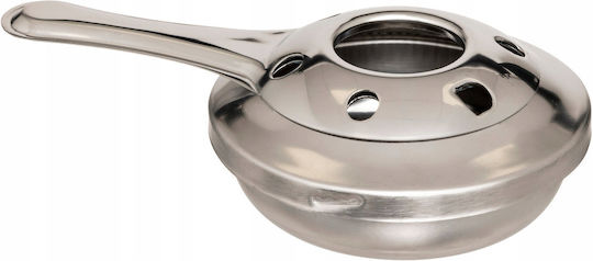 Secret de Gourmet Stainless Steel Fondue Pot with Tea Light Black 19x17x19cm