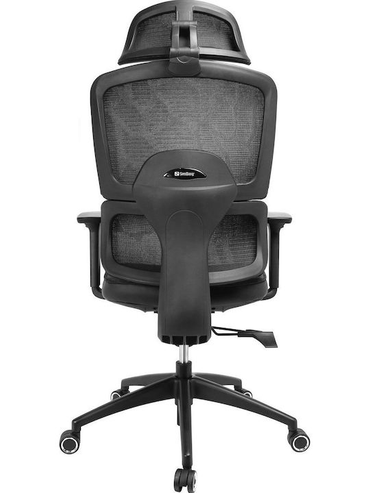 Sandberg ErgoFusion Gaming Chair Pro with Adjustable Arms Black