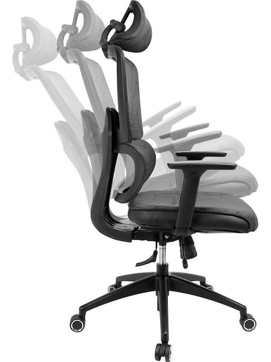Sandberg ErgoFusion Gaming Chair Pro with Adjustable Arms Black