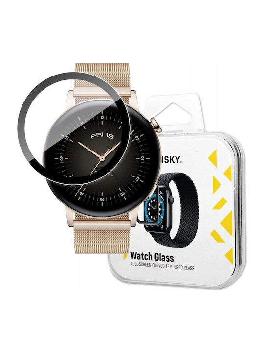 Wozinsky Vollklebendes Gehärtetes Glas Huawei Watch GT 5 GT 5 Pro GT 4 GT 4 Pro GT 3 GT 3 Pro 46mm 2 Stück Eng