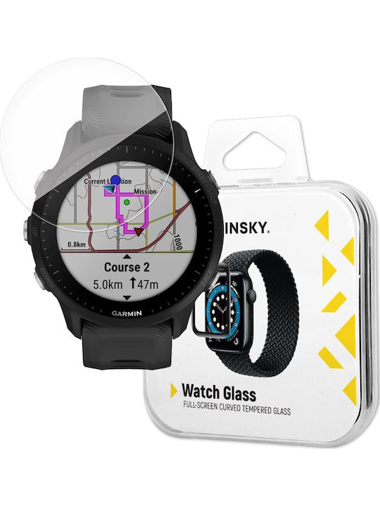 Wozinsky Full Glue Tempered Glass for the Garmin Forerunner 165, Wozinsky 2pcs
