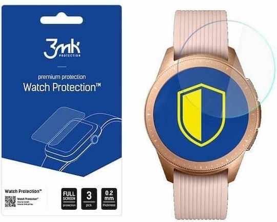 3MK Flexible 7H Tempered Glass for the Galaxy Watch 42mm 3pcs