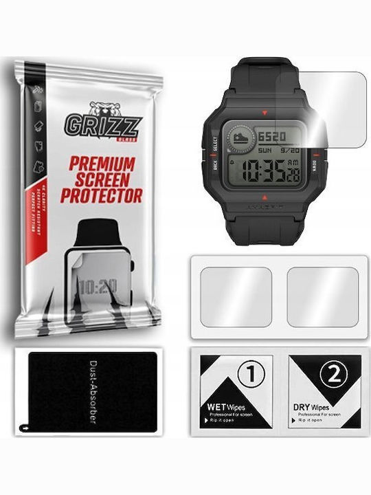 GrizzGlass CeramicFilm Displayschutzfolie für das Garmin Forerunner 955 1Stück