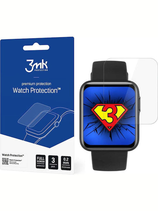 3MK Curved Arc Screen Protector pentru Mi Watch Lite 3buc