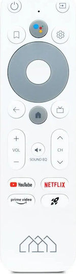TV Box Homatics Box R 4K UHD με WiFi USB 2.0 / USB 3.0 2GB RAM και 32GB Αποθηκευτικό Χώρο με Λειτουργικό Android 11.0
