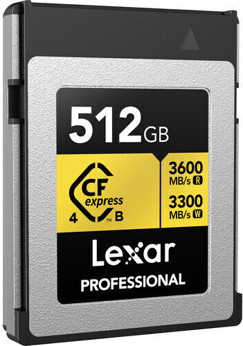 Lexar Professional CFexpress 512GB Class 10 3600MB/s