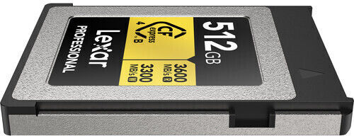 Lexar Professional CFexpress 512GB Class 10 3600MB/s
