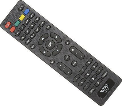 Xoro Satellite Decoder HRS 9194 SAT100593 Full HD (1080p) DVB-S2 with PVR Recording Function in Black Color