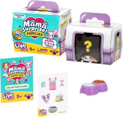Miniature Toy Mama Surprise Families Little Live Pets for 5+ Years Old