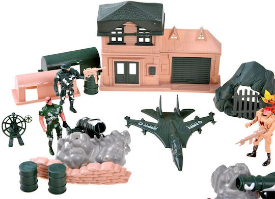 Großes Militärbasis-Spielzeug-Soldaten-Set 200 Teile Za4364