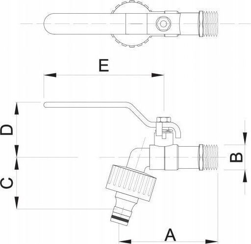 Hydroland Valve / Switch 3/4"