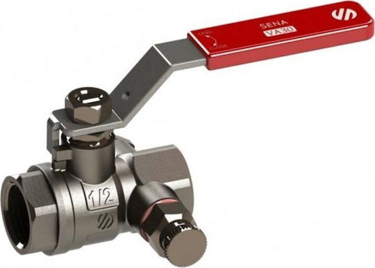 Ball Valve Sena Va30 3/4 Ff W Air Drain