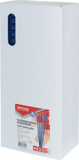 Office Products Wirbelsäule Buchbinden 12mm 100Stück