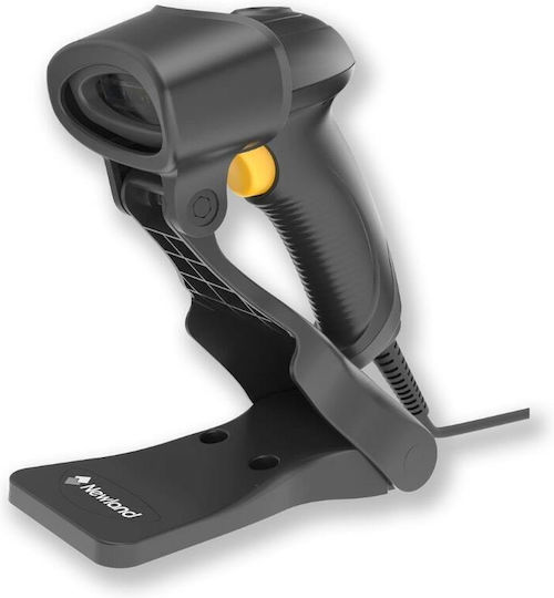 Newland Hr1150p-30f Преносим скенер С кабел с Възможност за Четене на 2D и QR Баркодове