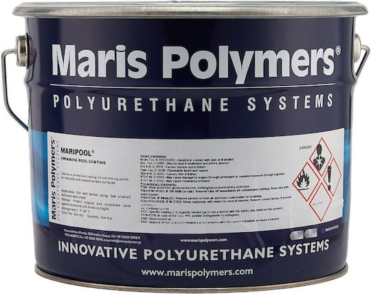 Maripool 5kg Vopsea Albă Pentru Piscină Monocomponentă Maris Polymers