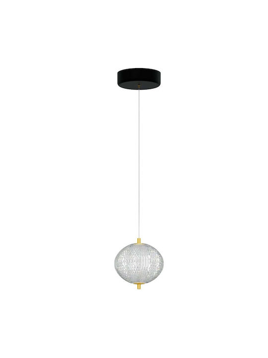 Alphab2b Pendant Light Gold 15x15x120cm