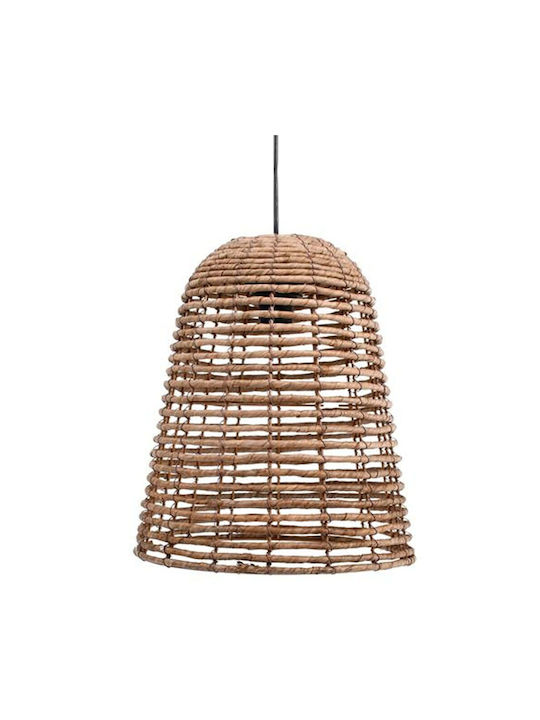 Fylliana F2406 Adjustable Pendant Light Brown Boho with Socket E27 35x47cm