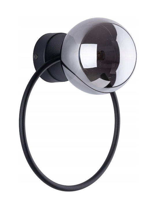 TK Lighting Μοντέρνο Φωτιστικό Τοίχου με Ντουί G9 Μαύρο 22εκ.
