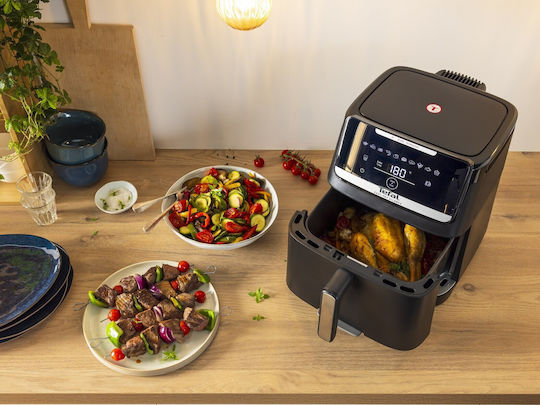 Tefal Easy Fry Silence Air Fryer 7lt Μαύρο