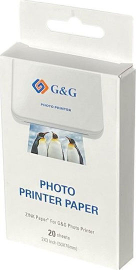 G&G GG-PP023 Zink Fotodrucker mit Bluetooth