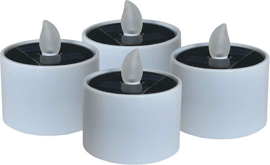 Декоративна лампа Realpower Led Solar Tealight Stl-4 4 броя